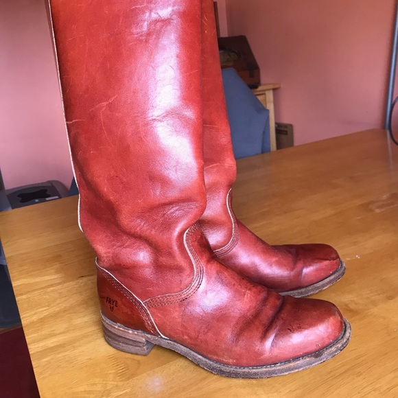 Authentic Frye tall boots sz8 - Picture 2 of 8